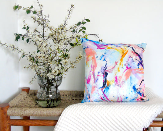 Luxe Velvet Abstract Cushions