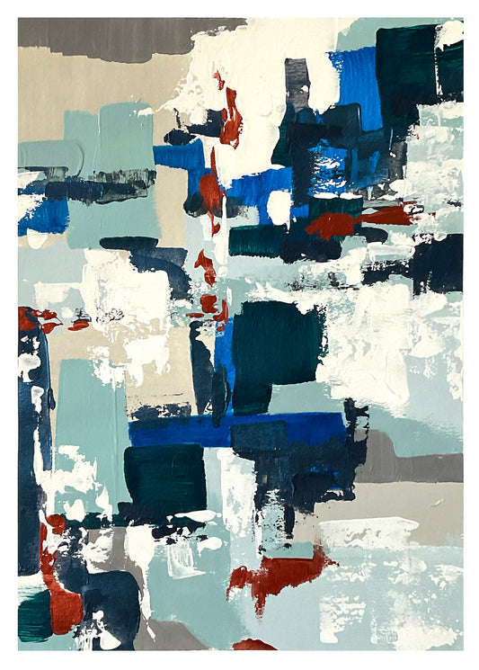 Fractured Reflections Print