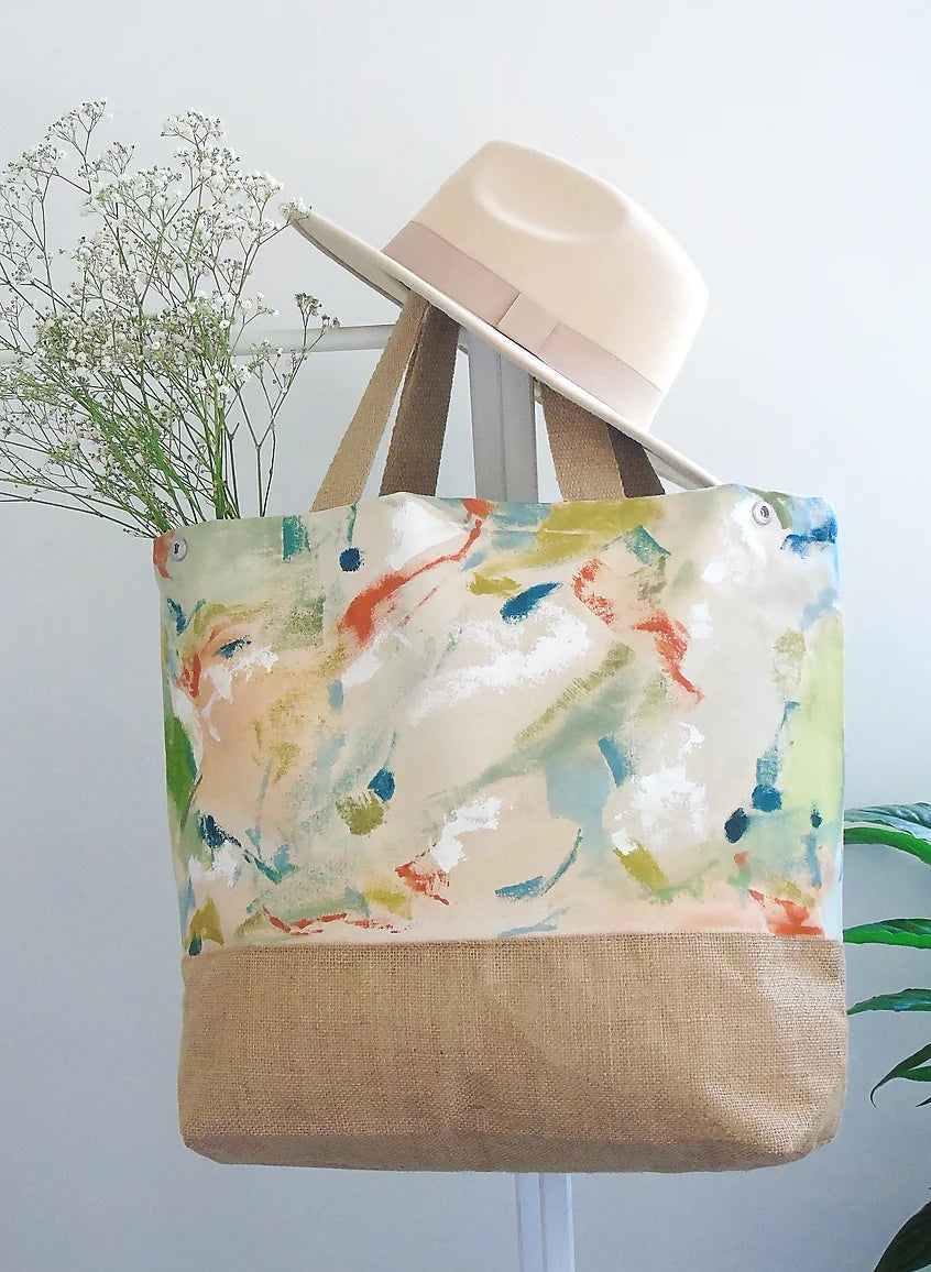 Multi - Functional Tote Bag -  Celery