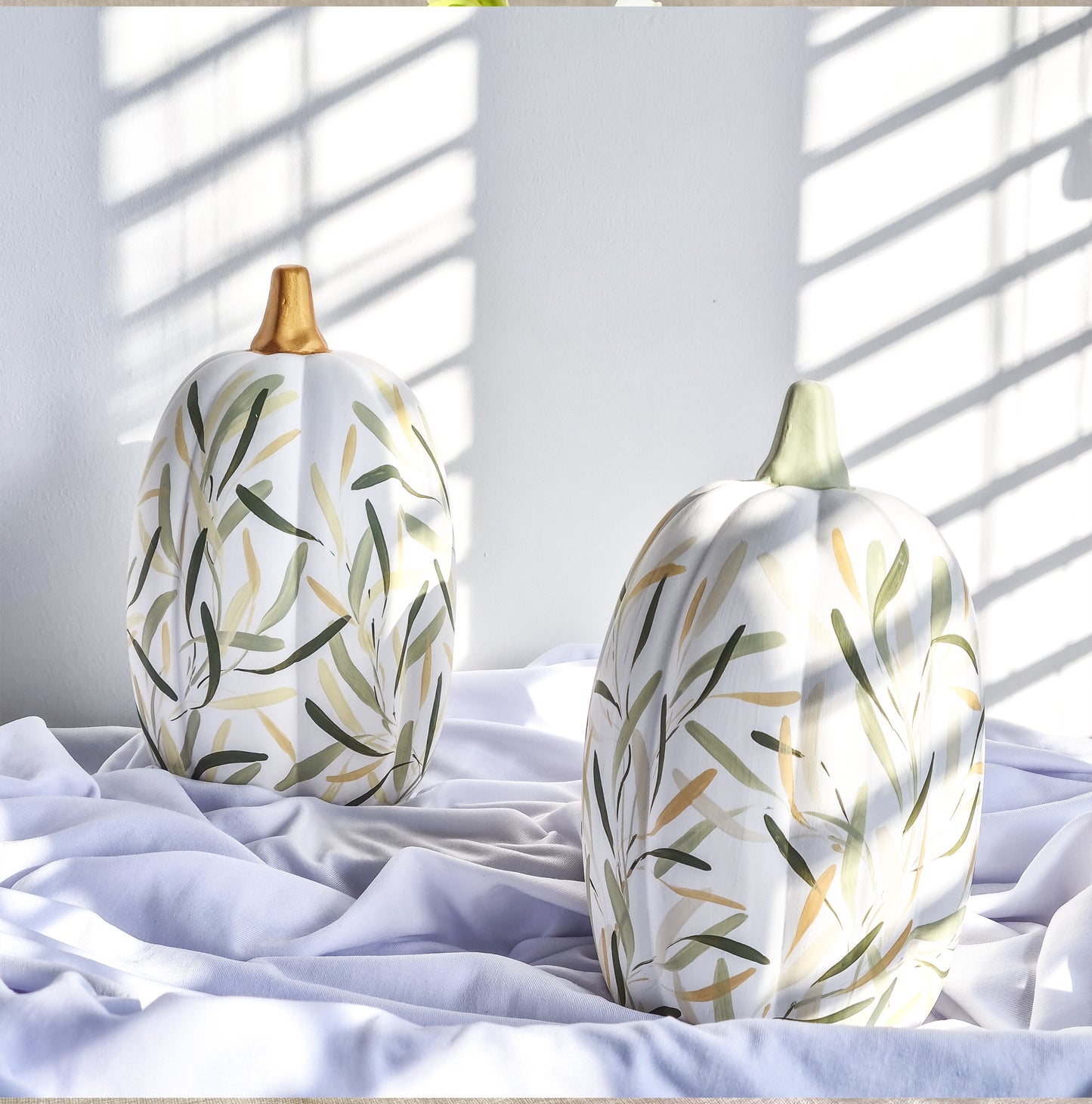 Hand painted Ceramic Pumpkins