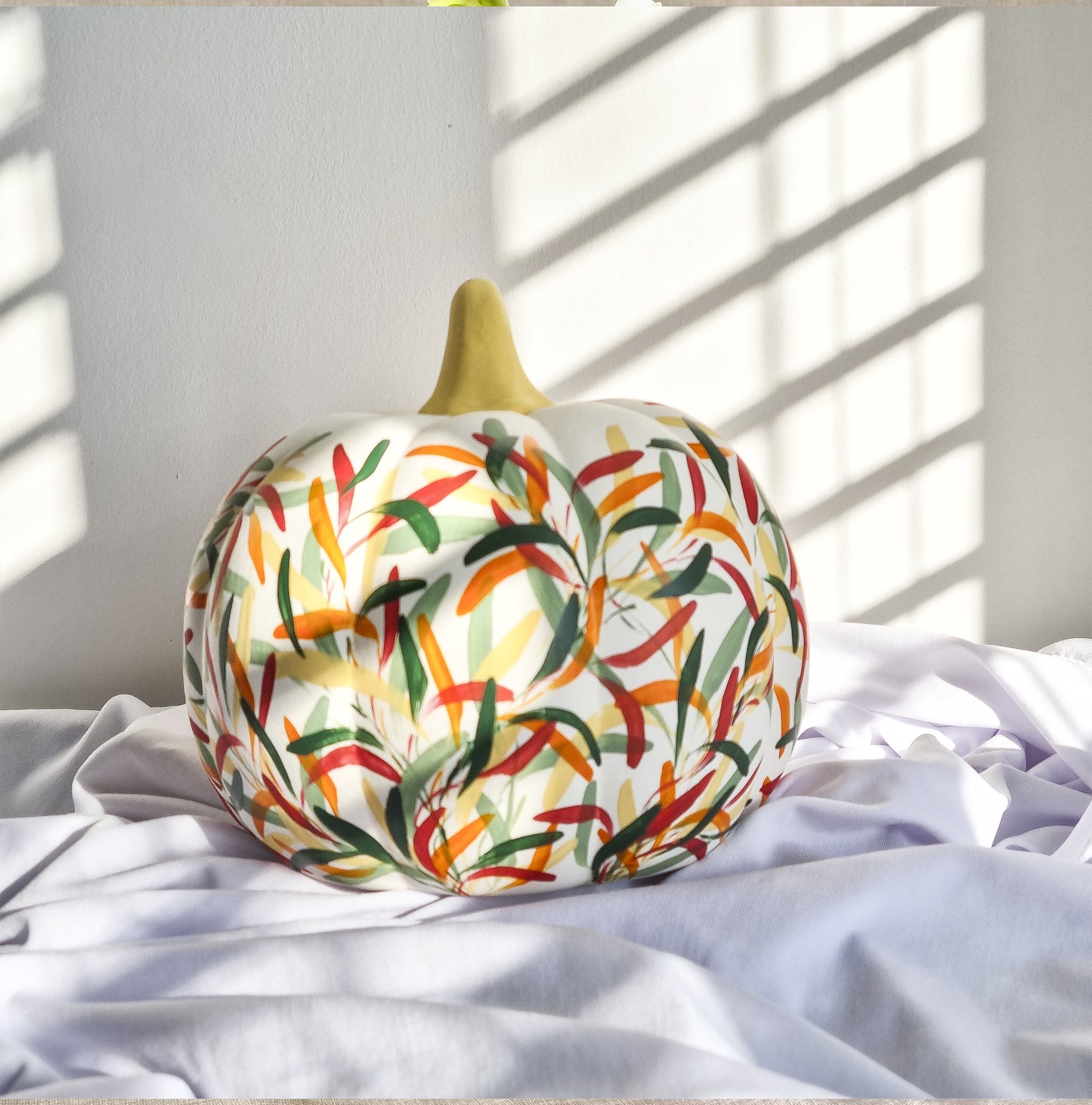 Hand painted Ceramic Pumpkins