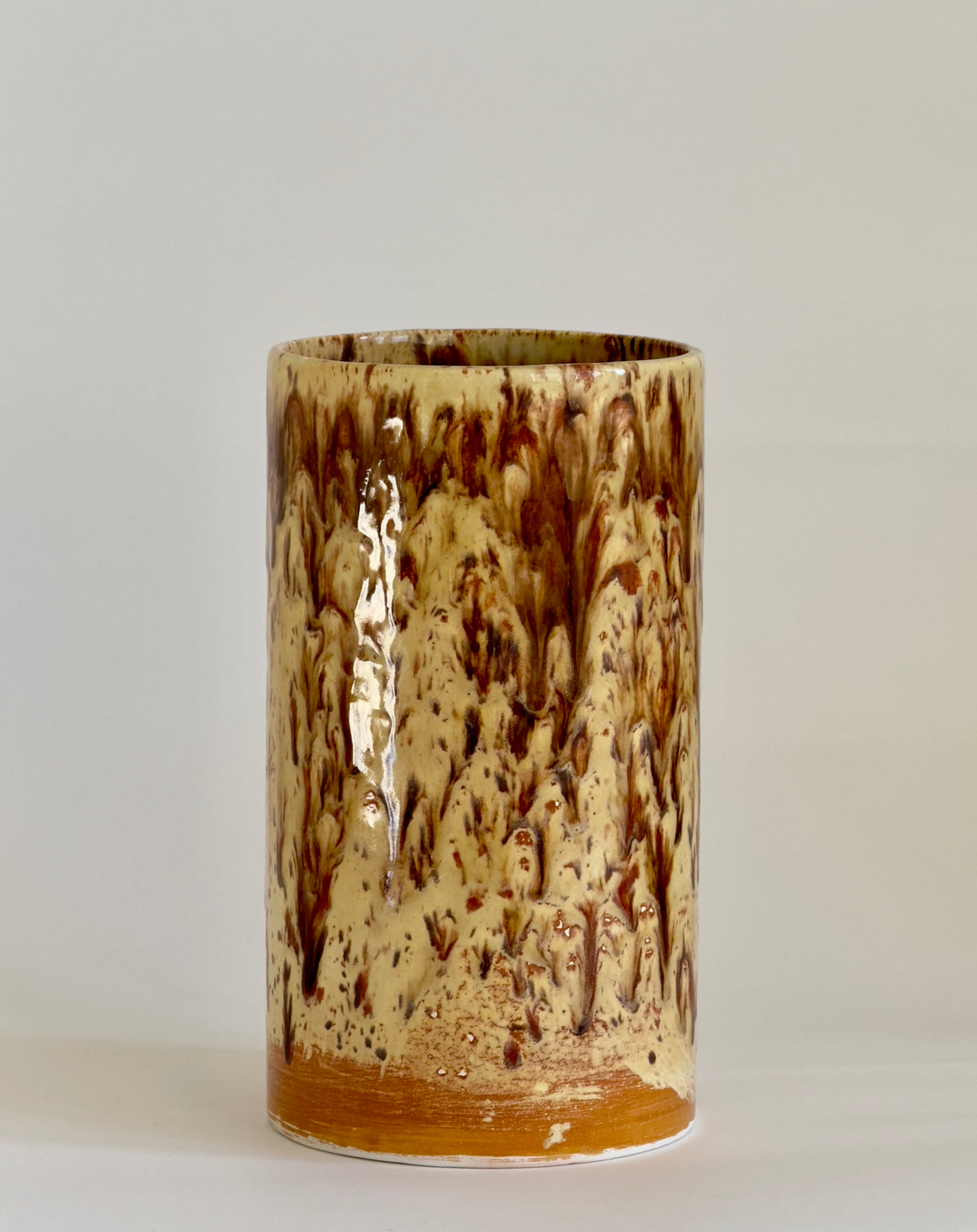 Glazed Utensil Pot