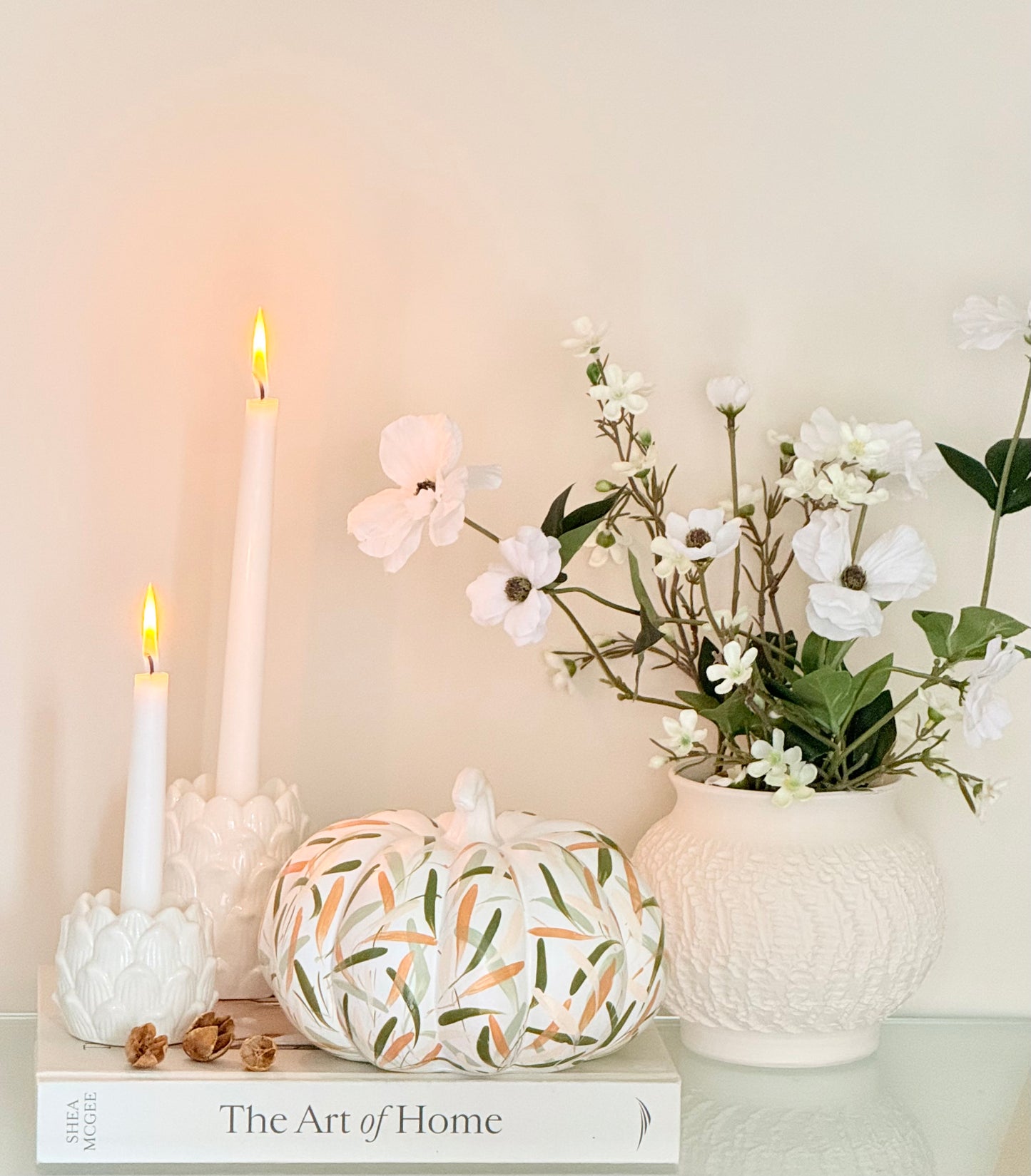 Hand painted Ceramic Pumpkins