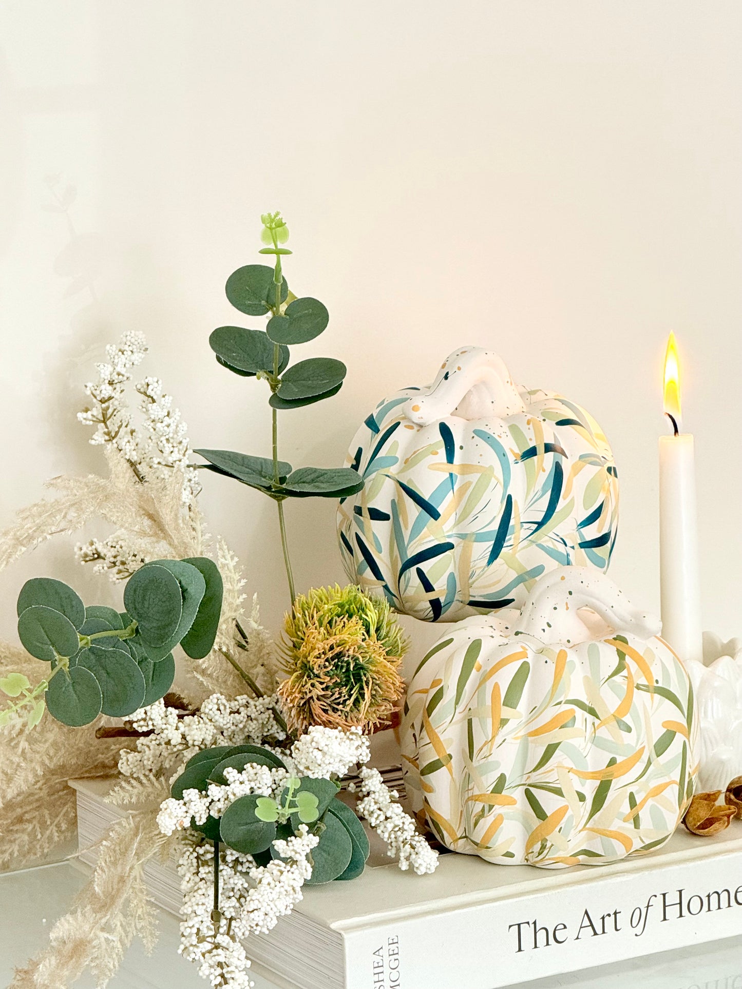 Hand painted Ceramic Pumpkins