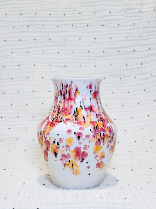 Pink Confetti mini vase